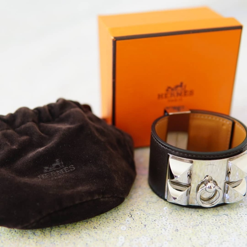 Hermes Collier de Chien CDC Bracelet S